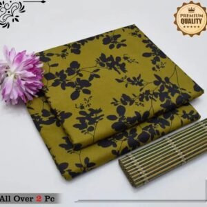 2 Pcs Women's Unstitched Printed Suit